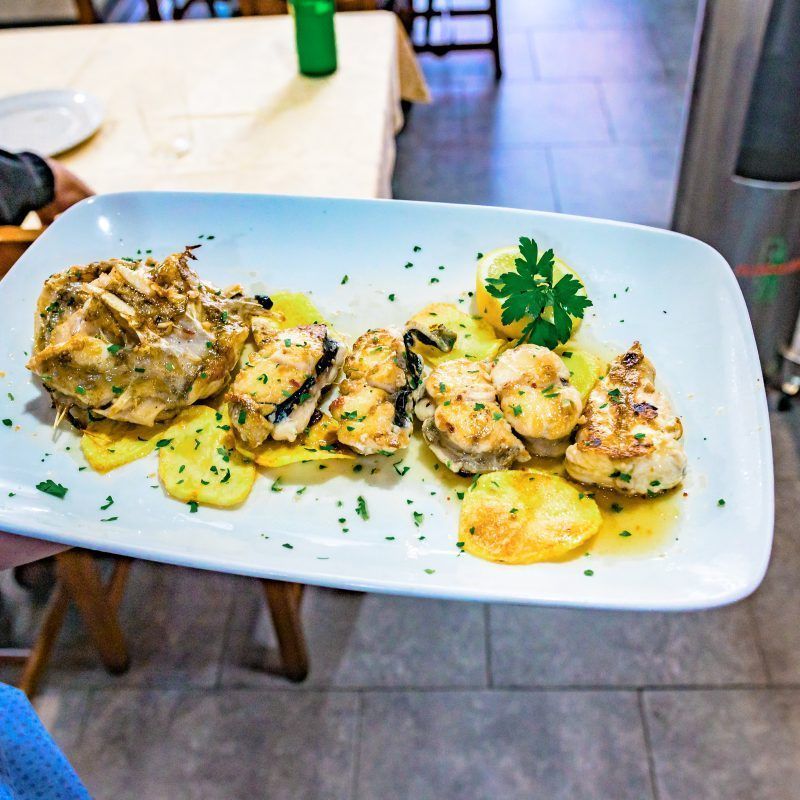 Imagen que muestra un plato de pescado