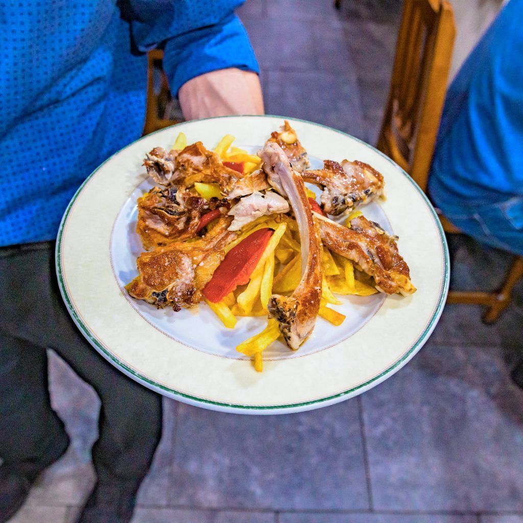Imagen que muestra un plato de carne