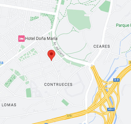 Imagen que muestra la localización en google maps